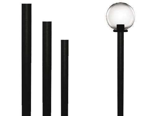 Pali palo per - palo, sfera
