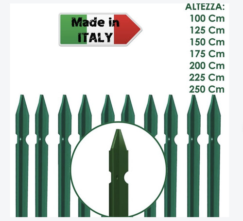 Palo paletto ferro - pz,