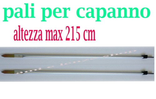 Pali per capanno caccia asta - capanno,