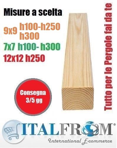 Morale legno pino - in,