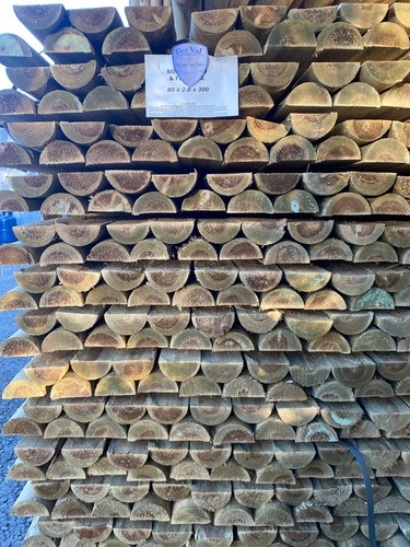 Mezzi pali legno pino - di,
