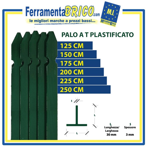 Palo paletto ferro - paletto,